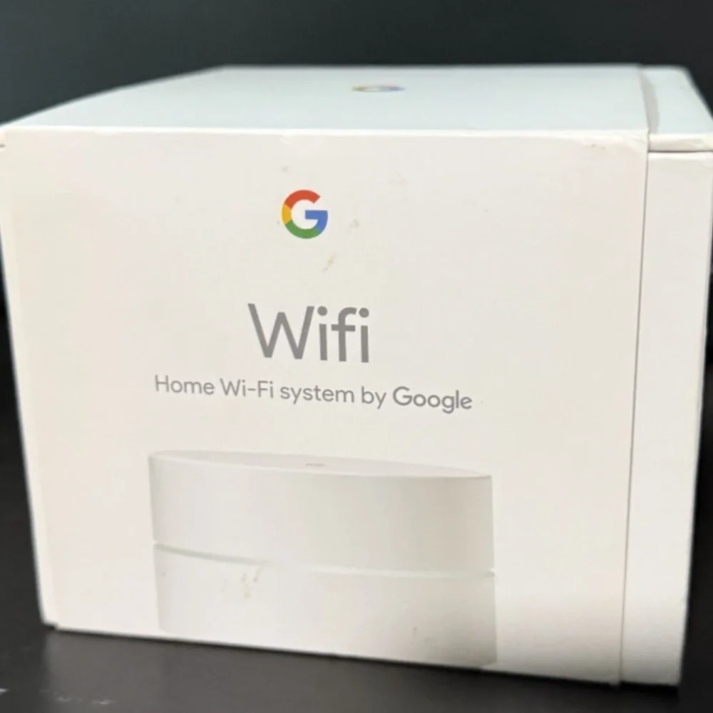 Google WiFi System Router Replacement for Whole Home Coverage NLS-1304-25 White